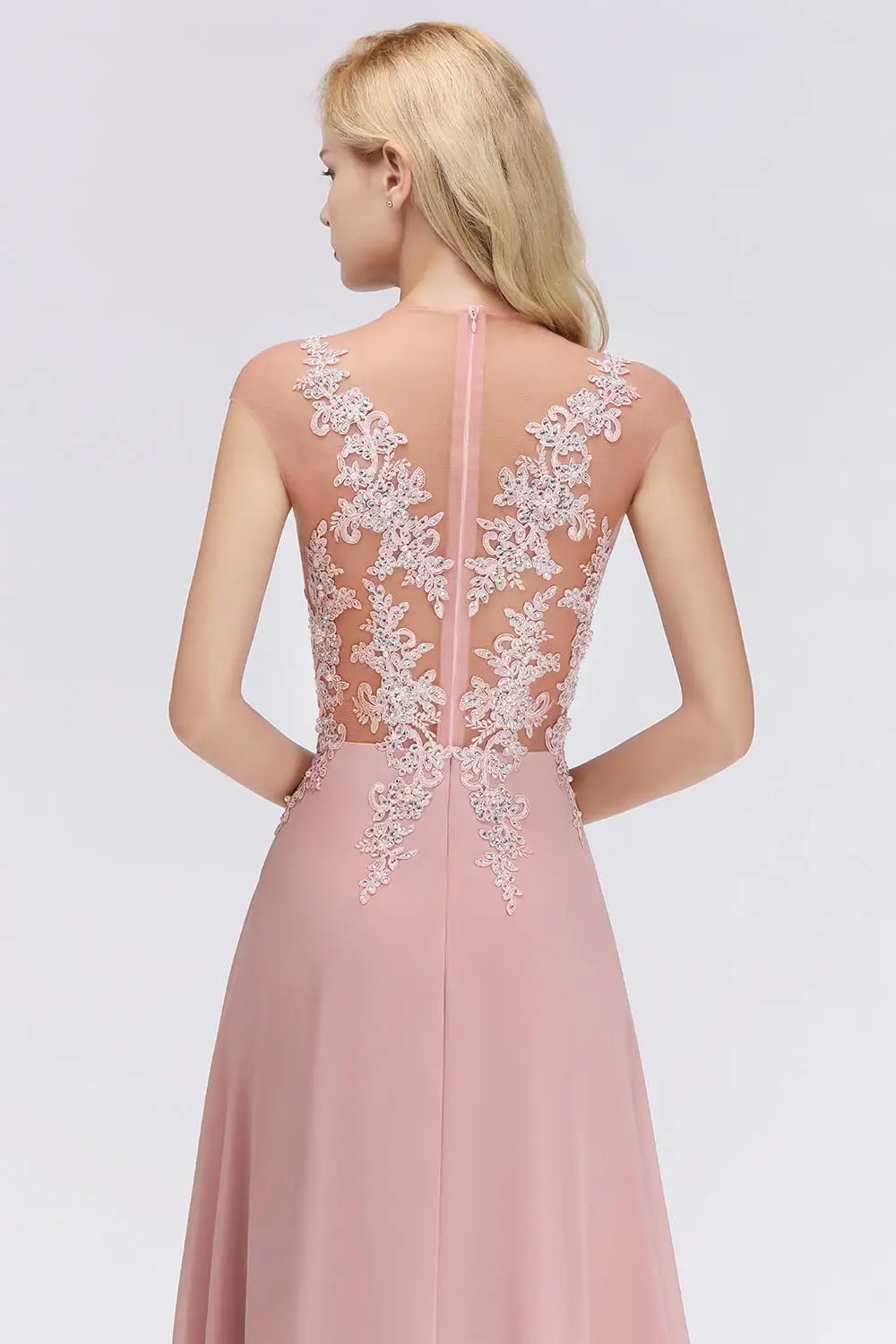 Кружевное Вечернее Платье BabyonlineDress украшенное кристаллами и грушами сексуальное