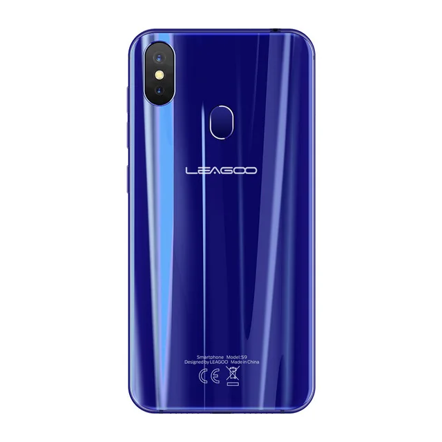 Blue LEAGOO S9 Android 8,1 восьмиядерный смартфон 4 Гб ОЗУ 32 Гб ПЗУ 5,8" HD+ ips MTIK6750 13 МП Двойная тыловая камера 3300 мАч 4G мобильный телефон - Цвет: Blue