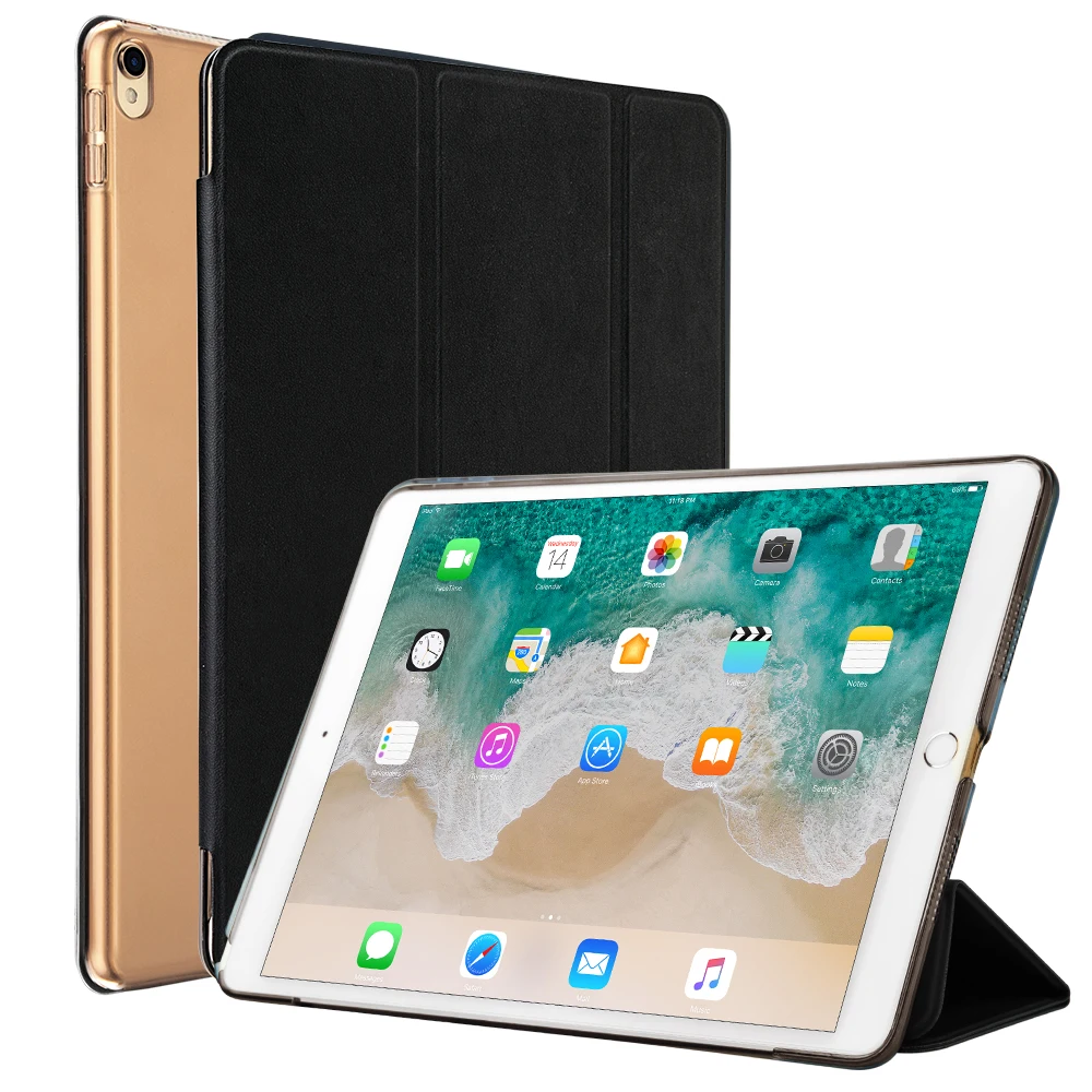 Чехол для ipad Pro 10 5 2017 Jisoncase Flip Folio кожаные смарт Чехлы планшеты электронных книг|case