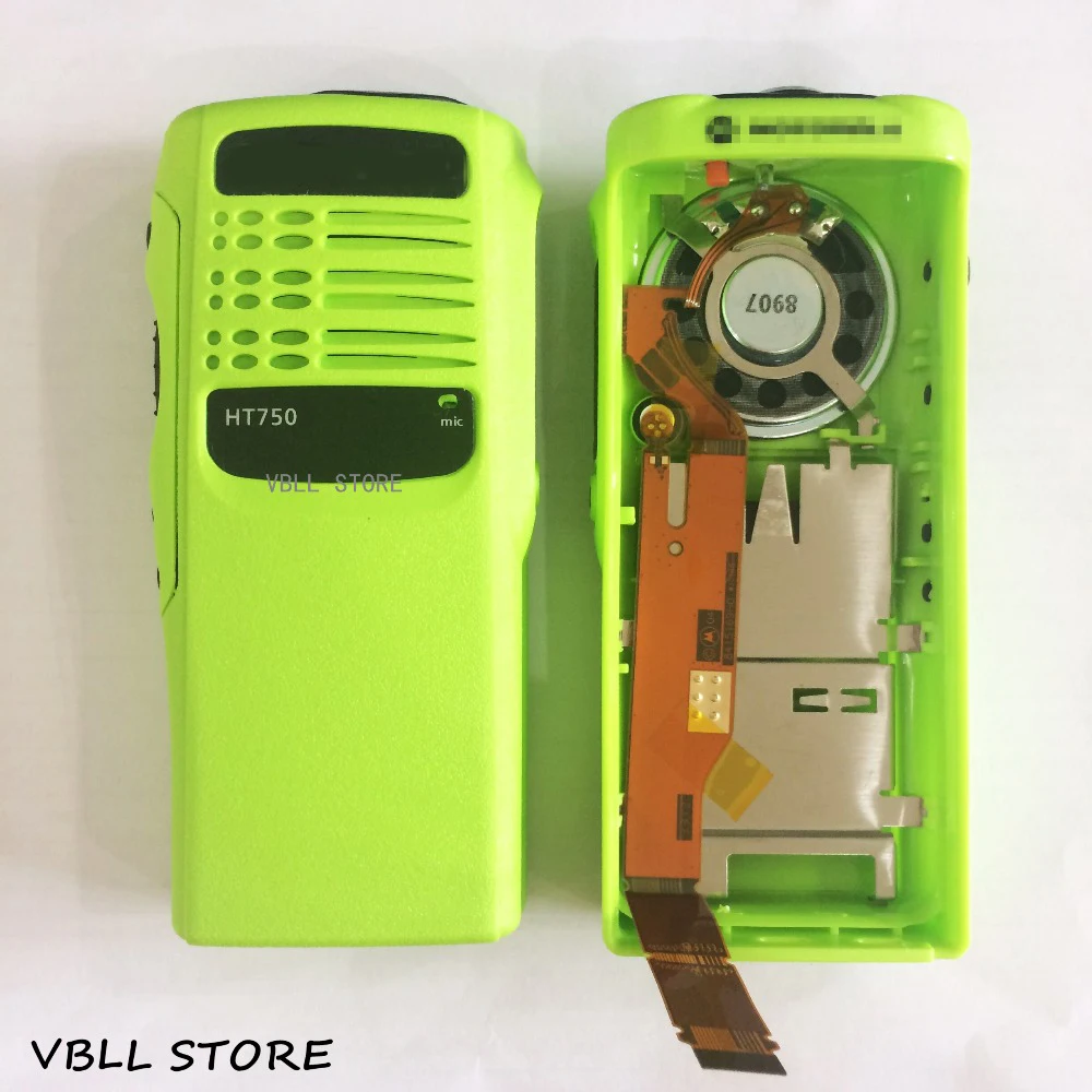 

PMLN4216 Green Front Housing Case Cover Kit with Speaker Mic For Motorola HT750 GP340 GP328 Walkie Talkie Portable Radio