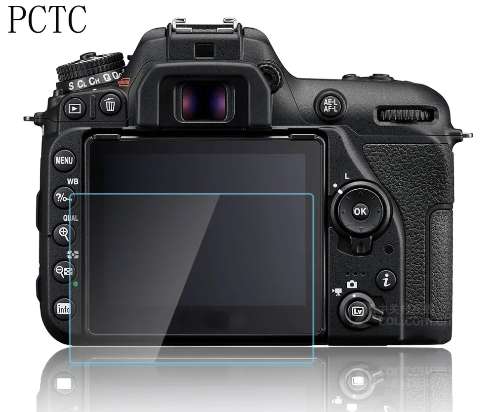 Pctc 2 шт. 0.3 мм экран Защитная пленка для Nikon d7500 анти scrach высокая прозрачность