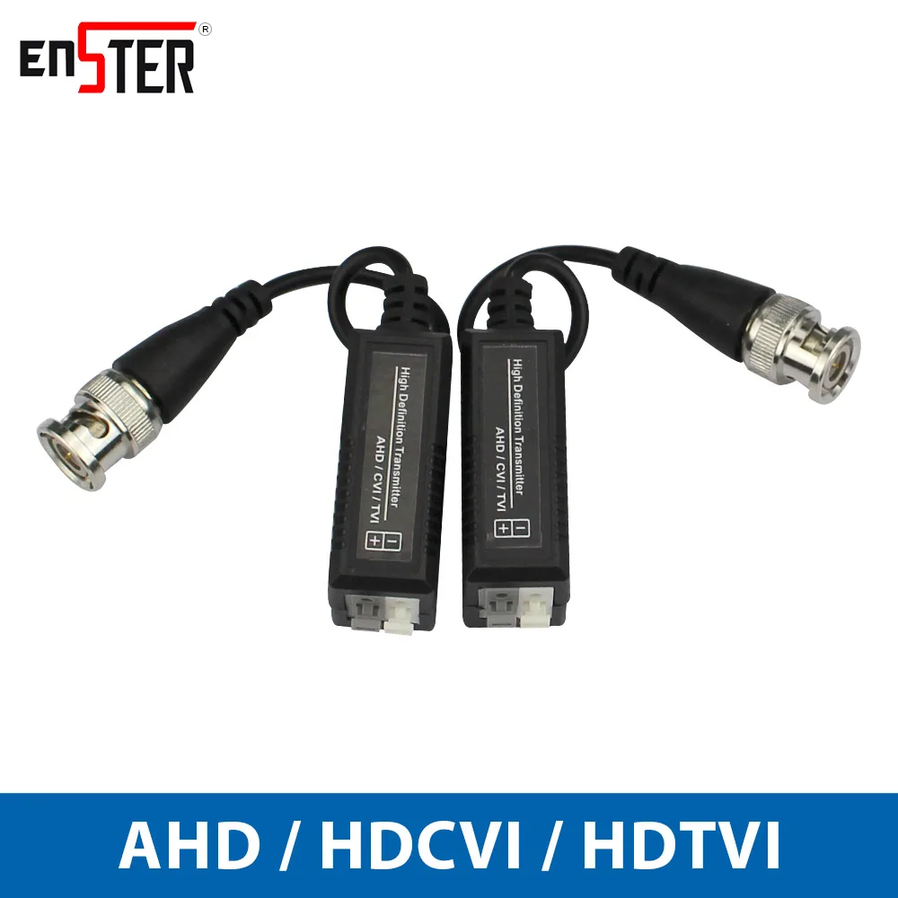 

Enster 10 pairs CCTV Video Balun Compatible with AHD/CVI/TVI signal