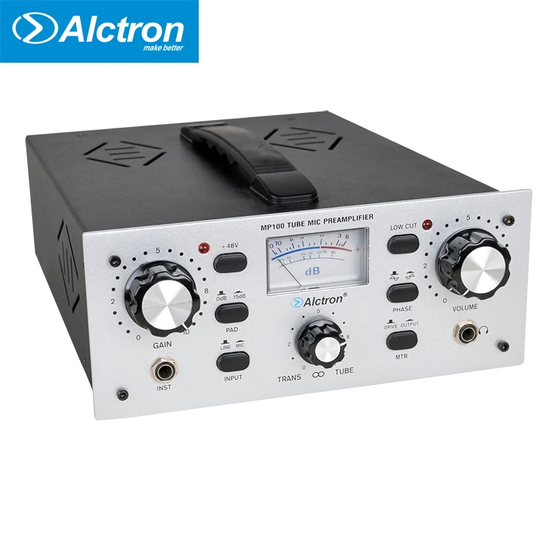 Alctron MP100 одноканальный микрофон трубка/предусилитель инструмента усилитель