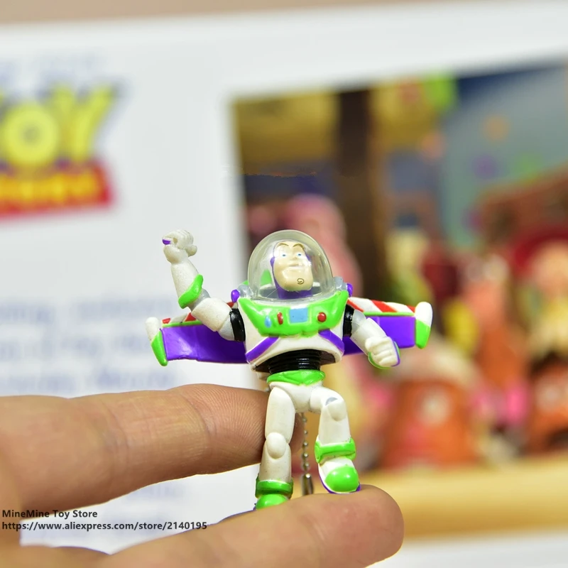 Disney Toy Story 3 Базз Лайтер Вуди Джесси 3-6 см Q версия ПВХ фигурки куклы детские игрушки