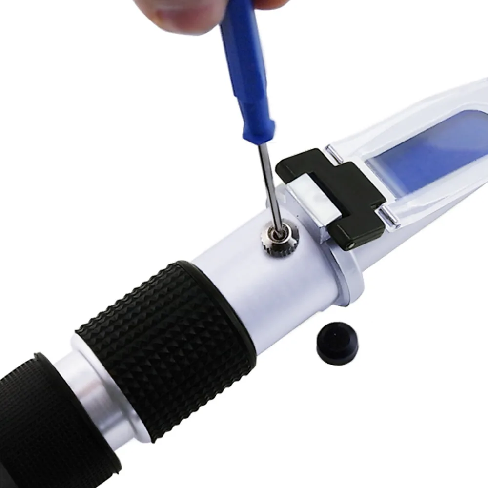 Tri scale измерение Портативный мед рефрактометр пчеловодный тестер пчелы 58 90% Brix/38 43