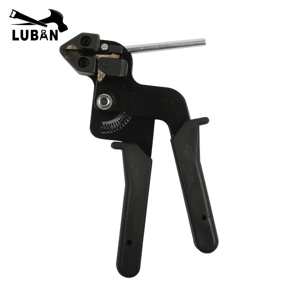

Free shipping Stainless Steel Cable Tie Gun Stainless Steel Zip Cable Tie plier bundle tool for width 4.6-19mm thickness 0.8mm