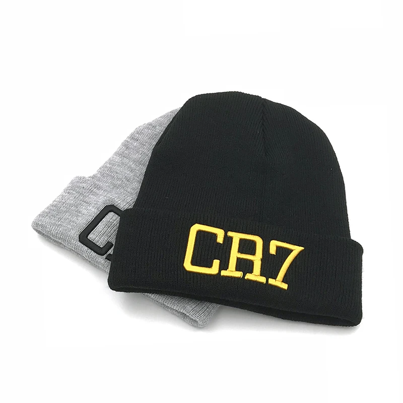 CR7 вязаные шапки, зимняя шапка s Skullies Bonnet Cristiano Ronaldo, Зимние головные уборы для мужчин и женщин, шапка, зимняя Лыжная спортивная теплая шапка