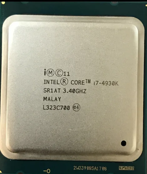 Процессор Intel i7 4930K 3 4 ГГц шестиядерный LGA 2011 отдельные детали бесплатная