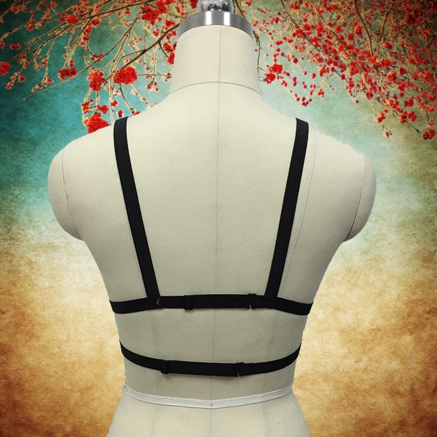 2016 Черное женское сексуальное нижнее белье жгут для тела бюстгальтер бондажа