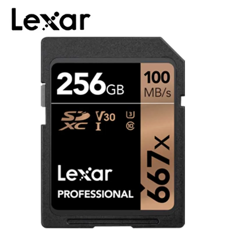Lexar,, профессиональная sd-карта 667x, 64 ГБ, карта памяти, 128 ГБ, SDXC, 256g, UHS-I, для камеры 4 K, флеш-карта