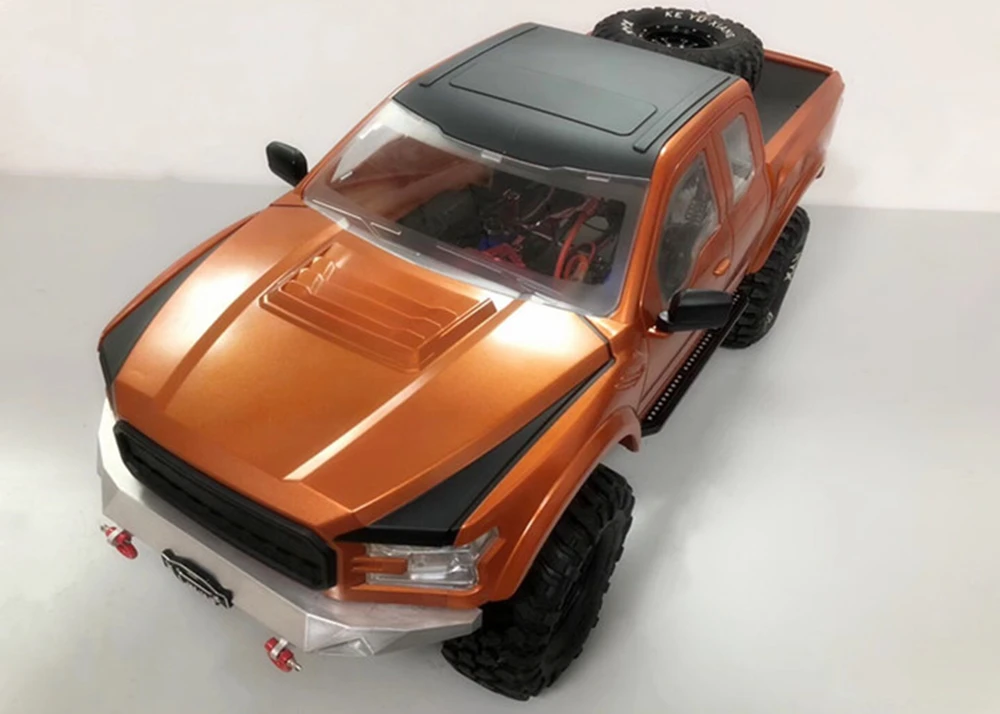 324 мм Колесная база белый корпус автомобиля оболочки комплект для 1/10 Масштаб Rc