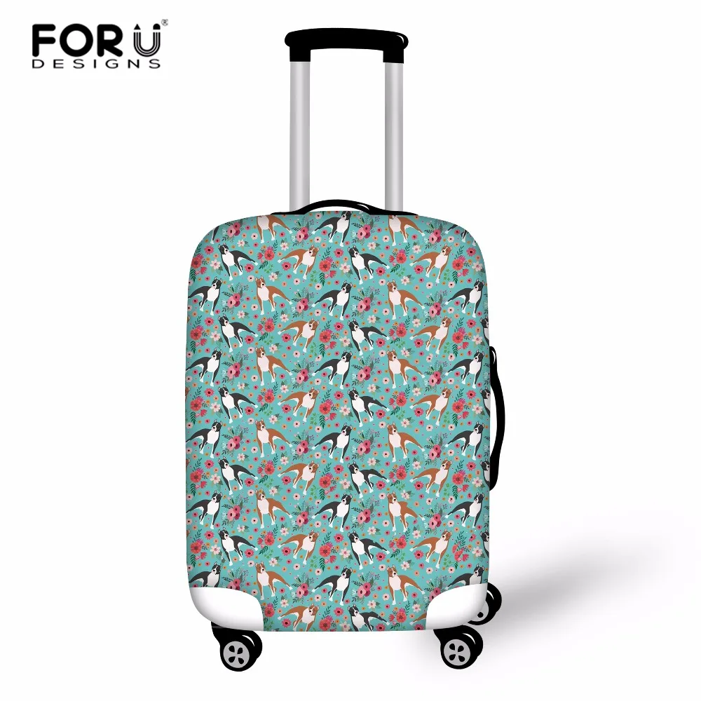 

FORUDESIGNS Newest Suitcase Protective Trunk Covers Apply To 18~30 Inch Case Elastic Travel Luggage Cover Stretch Trolley case