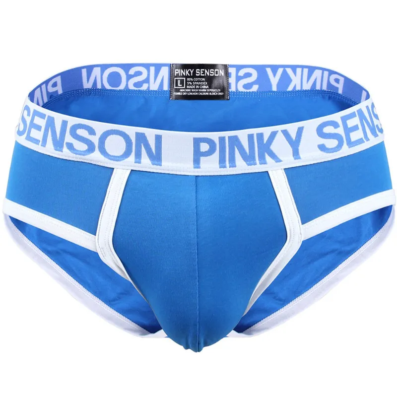 Мужское нижнее белье PINKY SENSON хлопковые трусы брифы с объемным мешочком PS104|mens