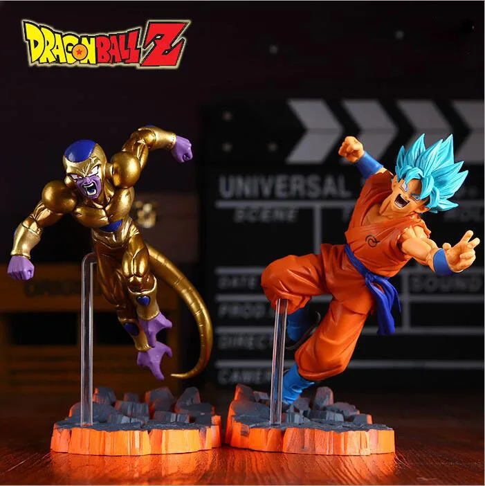 Аниме фигурка с надписью: &quotDragonball Z Супер Gokus Kaiouken Golden Frieza фигурку модель игрушки
