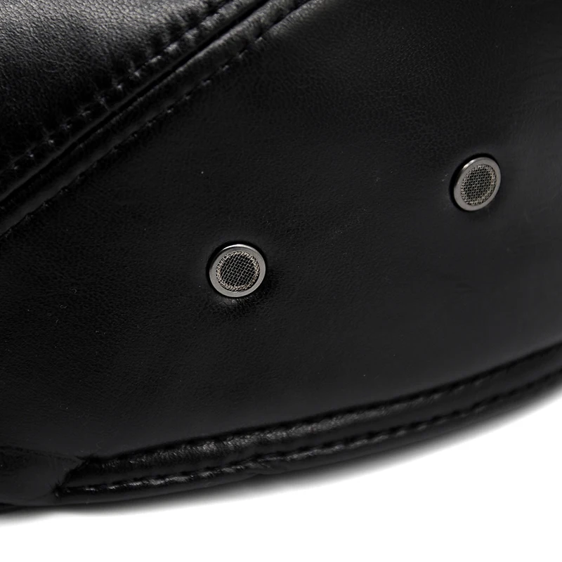 Специальное предложение 2018 года мужская Кепка из натуральной кожи Haisum лидер