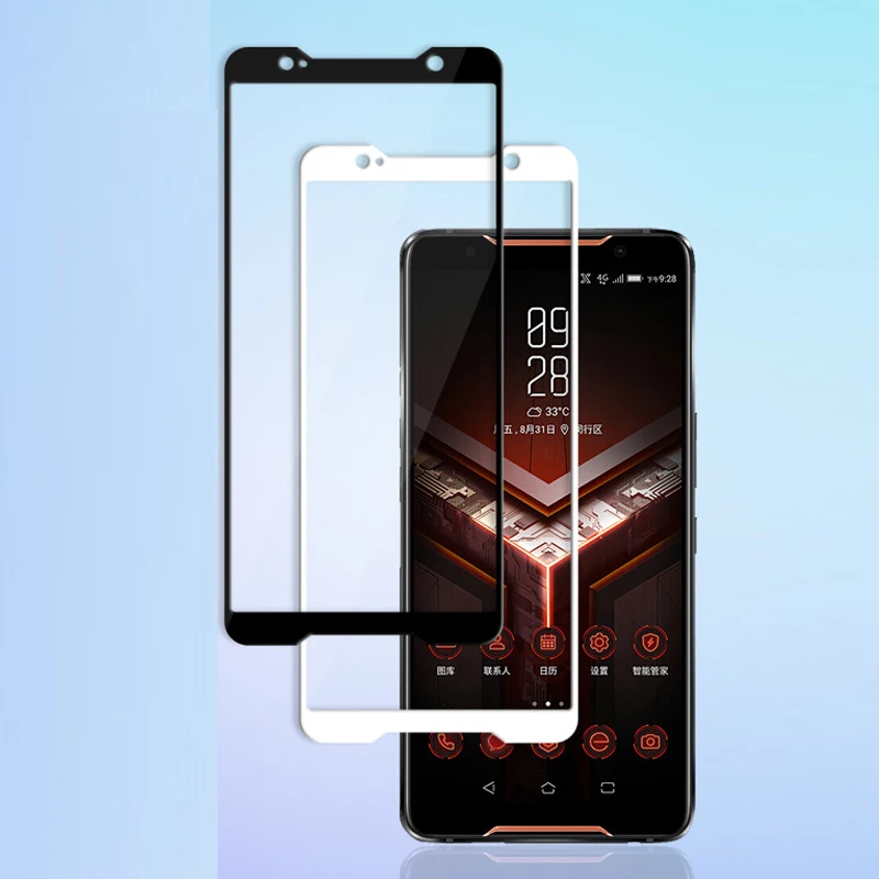 Закаленное стекло с полным покрытием клея для ASUS ROG Phone ZS600KL защитная пленка