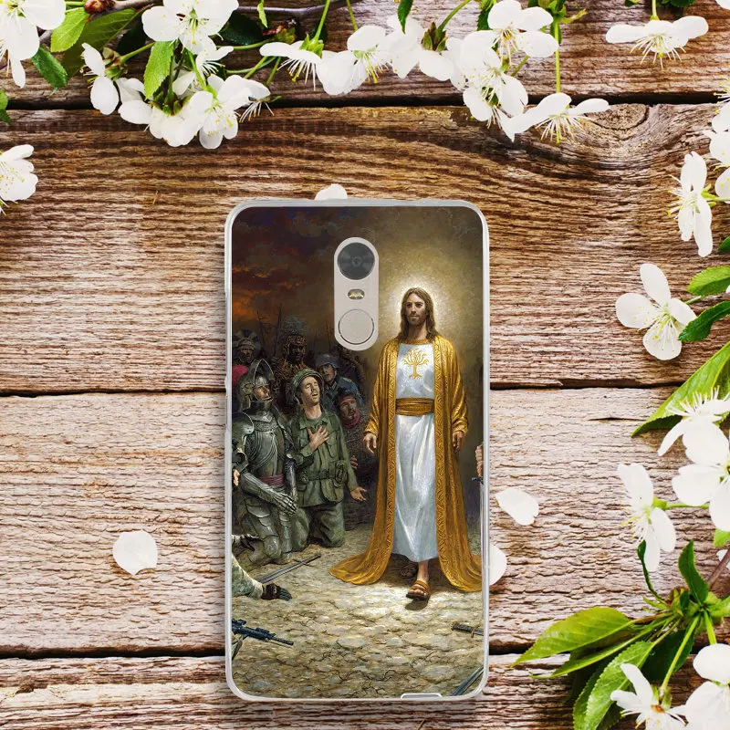 Soft Phone Cases TPU Silicon for Xiaomi Redmi Mi Note 2 3 3S 4X 4A 6 5 5S 5A 8 A1 Pro Plus Bible Jesus Christ Christian Cross | Мобильные