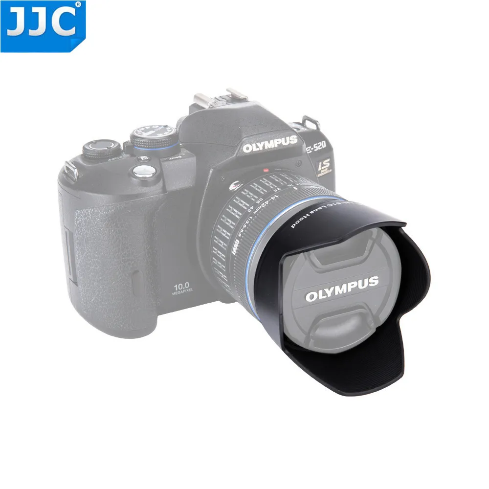 Двусторонняя черная бленда JJC для объектива OLYMPUS Zuiko Digital ED 14-42 мм M.Zuiko DIGITAL ED14-150mm II