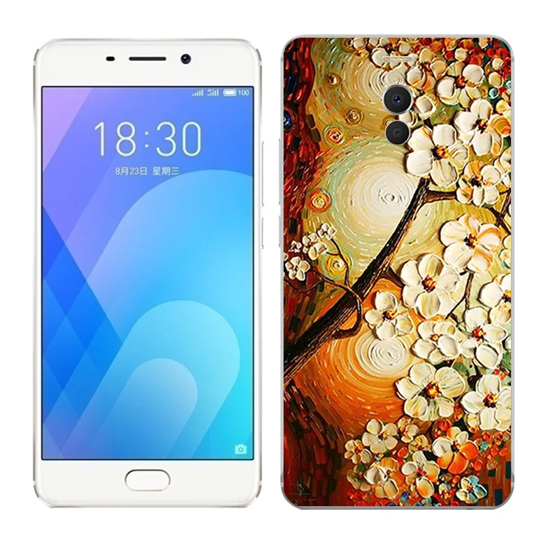 Для Meizu X8 16X Чехол Мягкий ТПУ САППУ задняя крышка ночь окрашены на для Meizu M2 M3 M5 M6 Примечание телефон Случаи силиконовый бампер Fundas