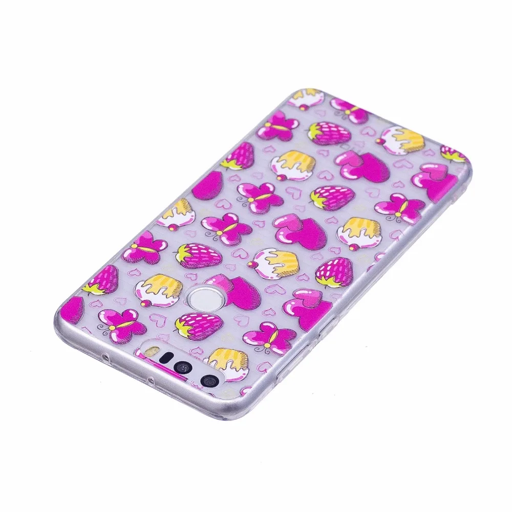 ARYIKUM Bumper Case For Huawei Honor 8 Honor8 Lte Dual FRD-L19 32gb 64gb Silicone Phone Accessories Cover Huawey |