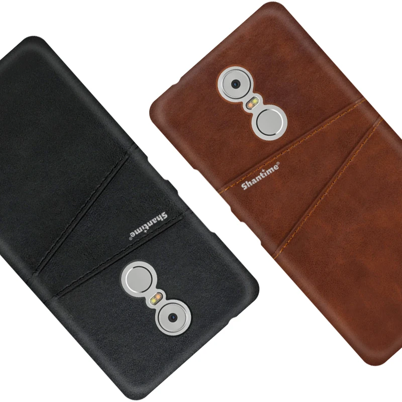 Роскошный винтажный кожаный чехол для Lenovo K6 Note телефона слот карты PU | Мобильные