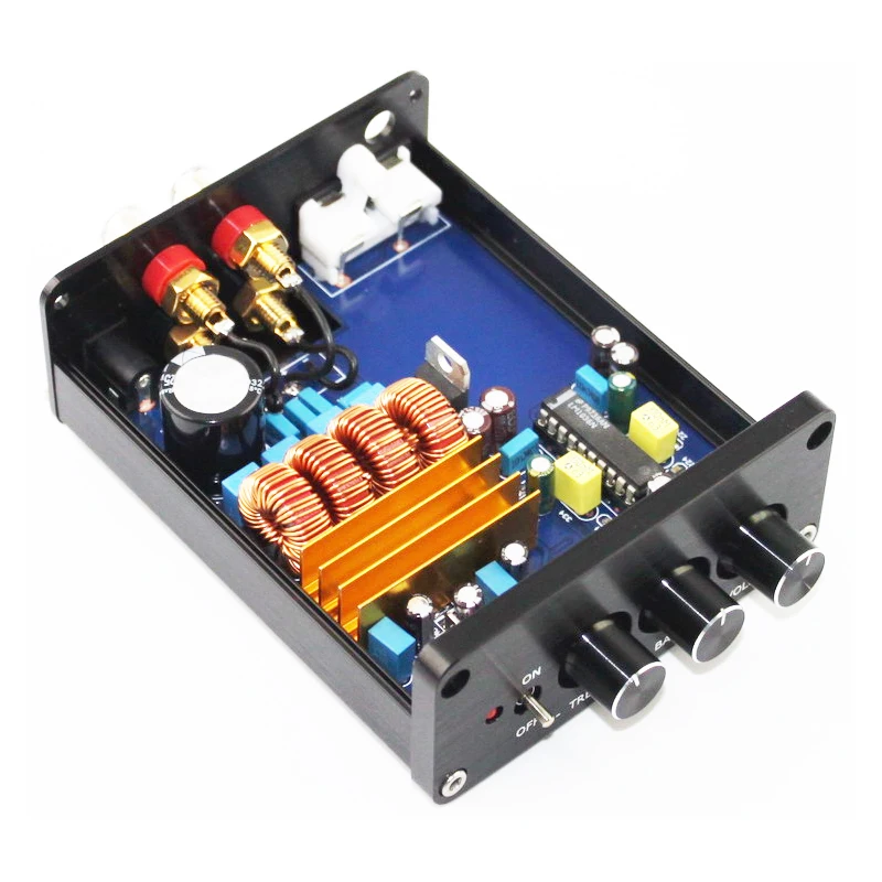 

KYYSLB 50W*2 TPA3116+LM1036 Tone Mini Digital Amplifier HIFI Fever Home Amplifier Desktop Audio