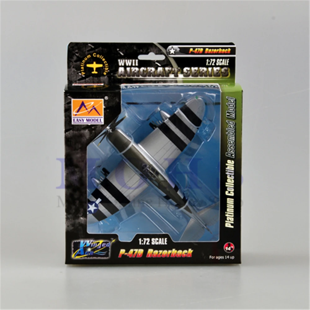 Простые модели 36421 1/72 собранные весы P 47D готовые для самолетов Warbird RAZERBACK 47 P47D| |