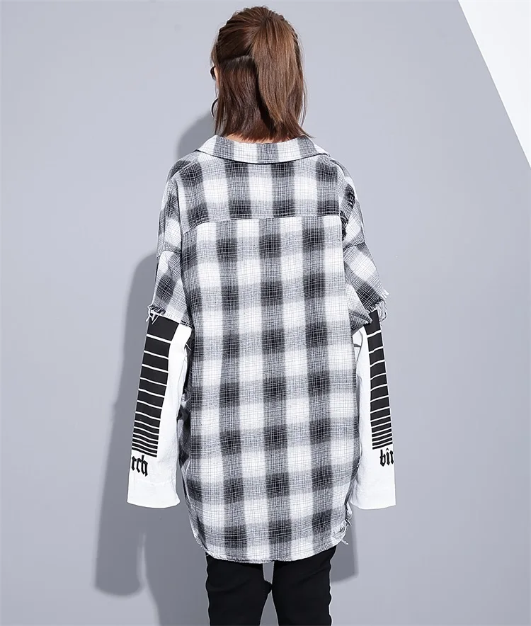 Depictdream Новинка 2017 года узор осень с длинным рукавом личность Разделение