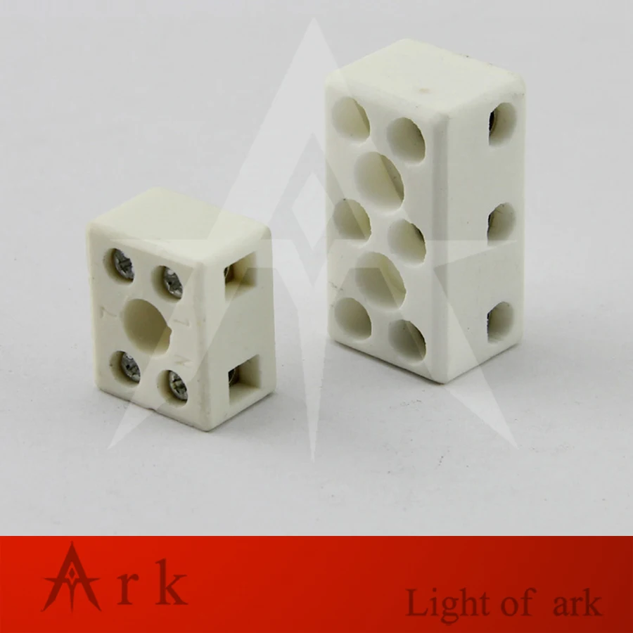 10 шт. высокотемпературная Керамическая Клеммная колодка проводка провод