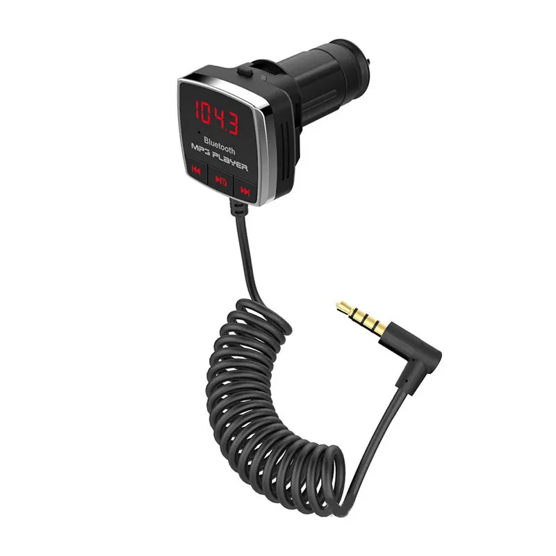 Bluetooth автомобильный комплект аудио беспроводной Hands-free Автомобильный Mp3