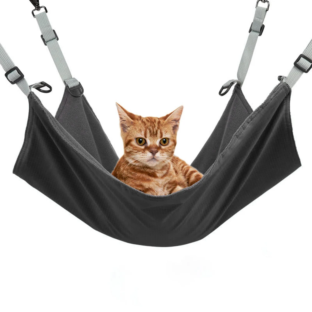 Pet Hammock Oxford Rat Summer / Winter Waterproof Cat Soft Bed Small Animal Products Rest House Mat for gift | Дом и сад