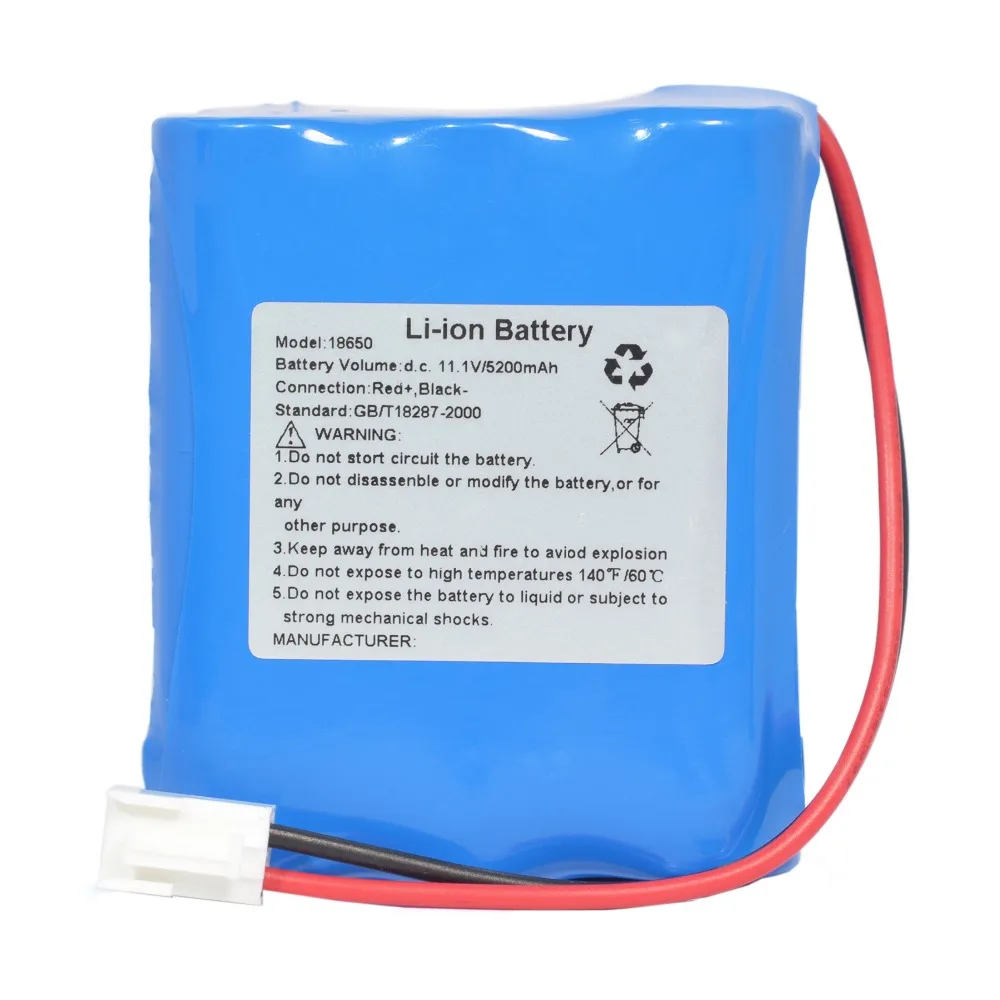 SGS CE сертификат Guoteng монитор пациента литий ионная/литиевая батарея 11 1 v 5200mah
