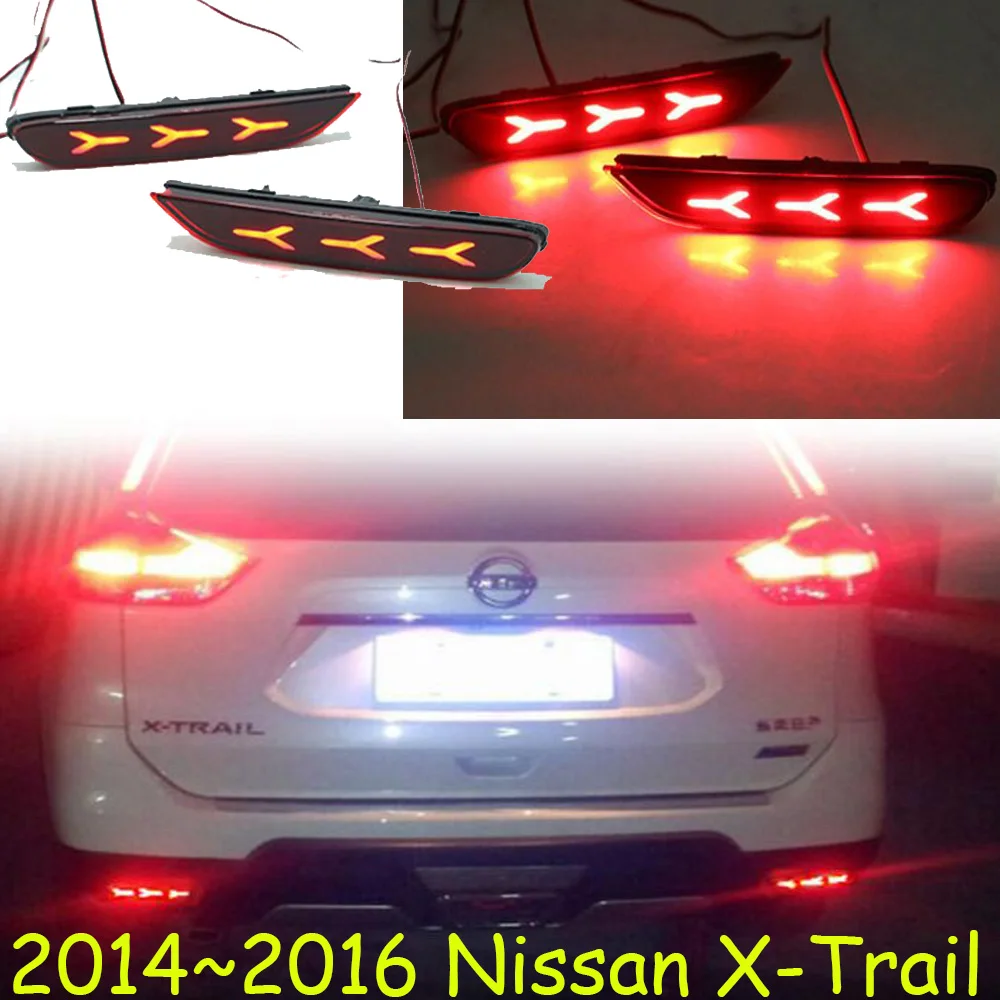 Автомобильные аксессуары 2014 ~ 2016 led Бесплатная доставка! X Trail задний светильник