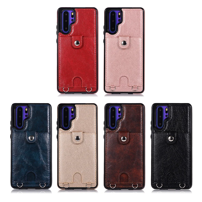 Huawei P30 Pro чехол кожаный бумажник чехол для карты для huawei P30 Lite mate 20 чехол сумка на плечо чехол для телефона для huawei mate 20 Lite