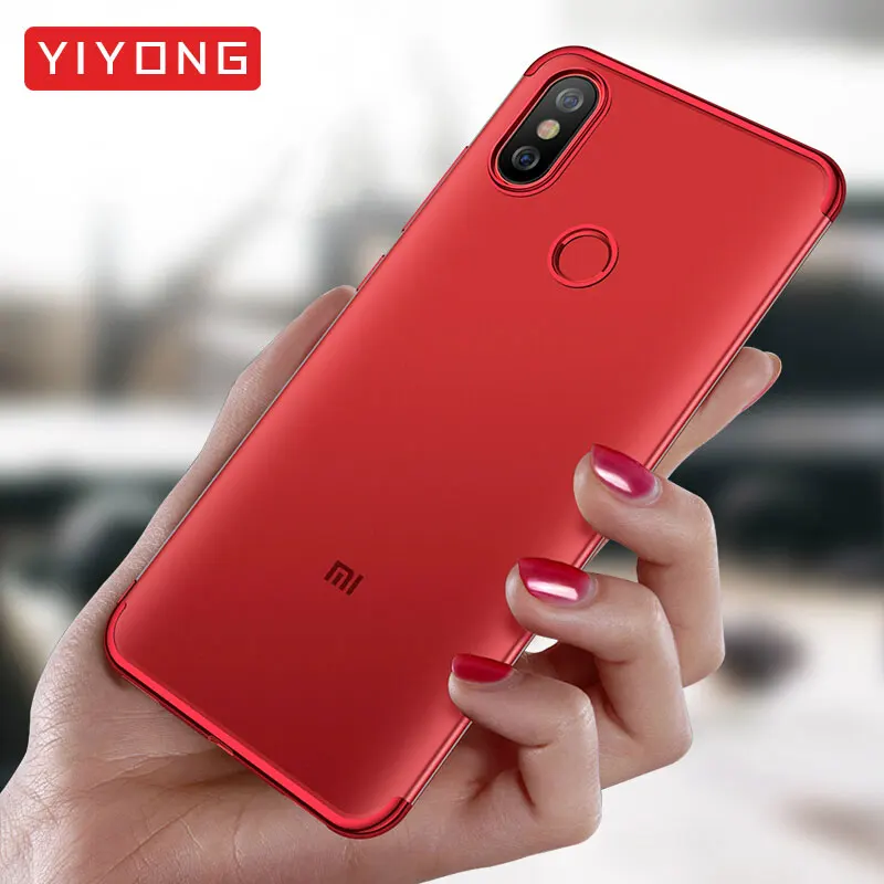 YIYONG Xiaomi Redmi Note 5 TPU Soft Case 7 Pro Silicone Slim Back Cover Xiomi Xiami Note7 6 Phone |