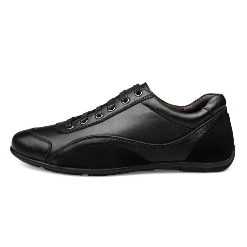 MIYAGINA Top Quality Handmade Breathable Genuine Cow Leather Men Shoes Spring Summer New Fashion Flats Brand Casual | Обувь