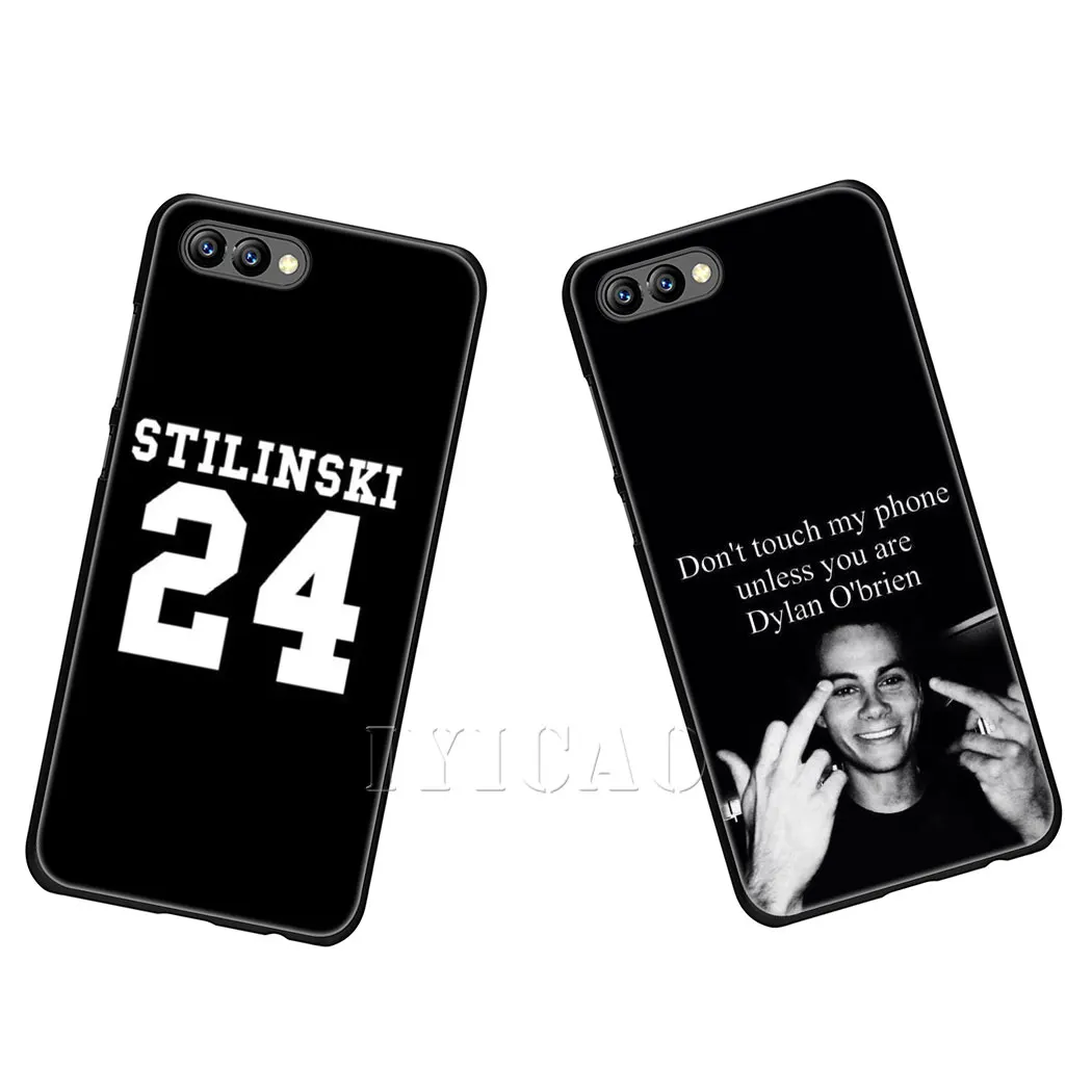 Прочный чехол Teen Wolf Stilinski 24 Данбар 9 мягкий для телефона Huawei Honor 6a 7A 9X20 Pro 7C 7X8 10 Lite 8X 8C