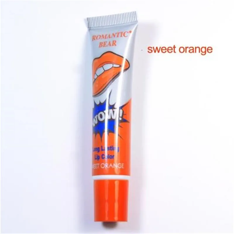 Sweet Orange 1 шт.,, водостойкая губная помада от известного бренда, красно-вау макияж, матовый блеск для губ, красивые средства для лица - Цвет: Sweet Orange