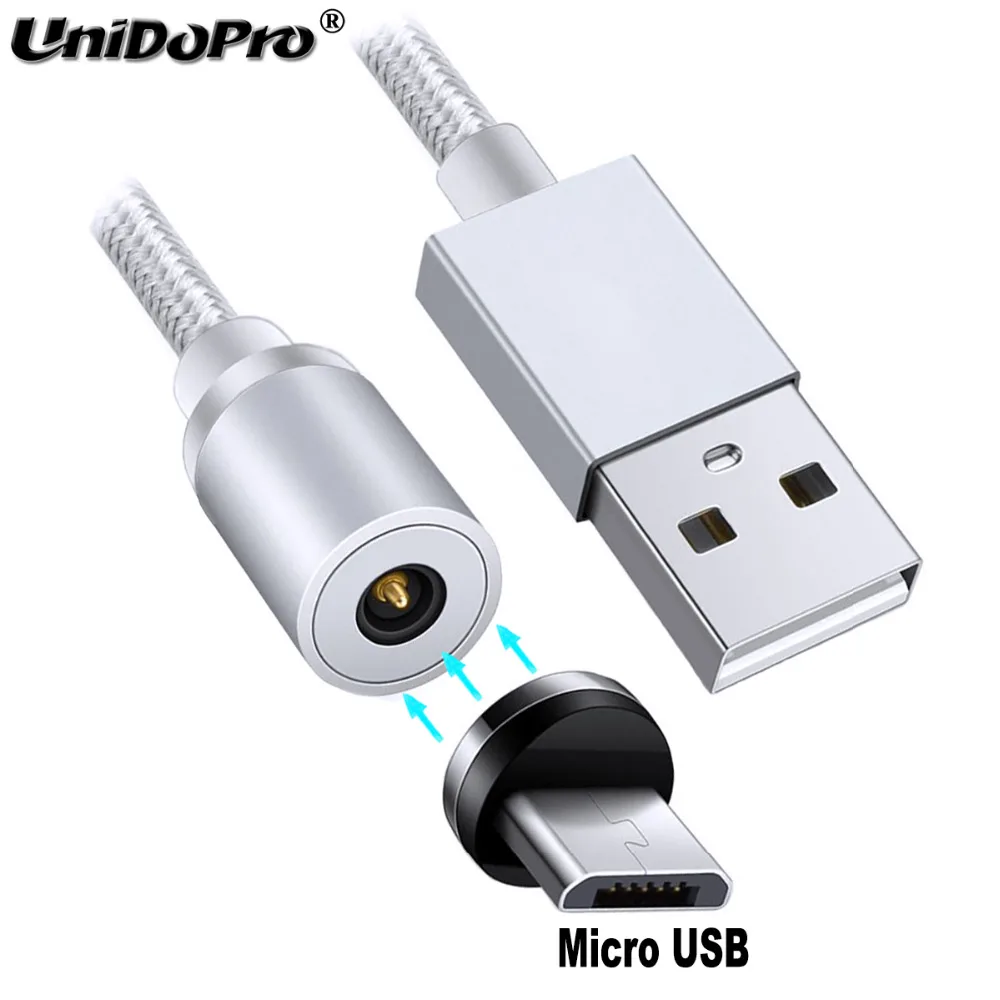 3 фута микро USB кабель 360 градусов Круглый Магнитный шнур зарядного устройства для