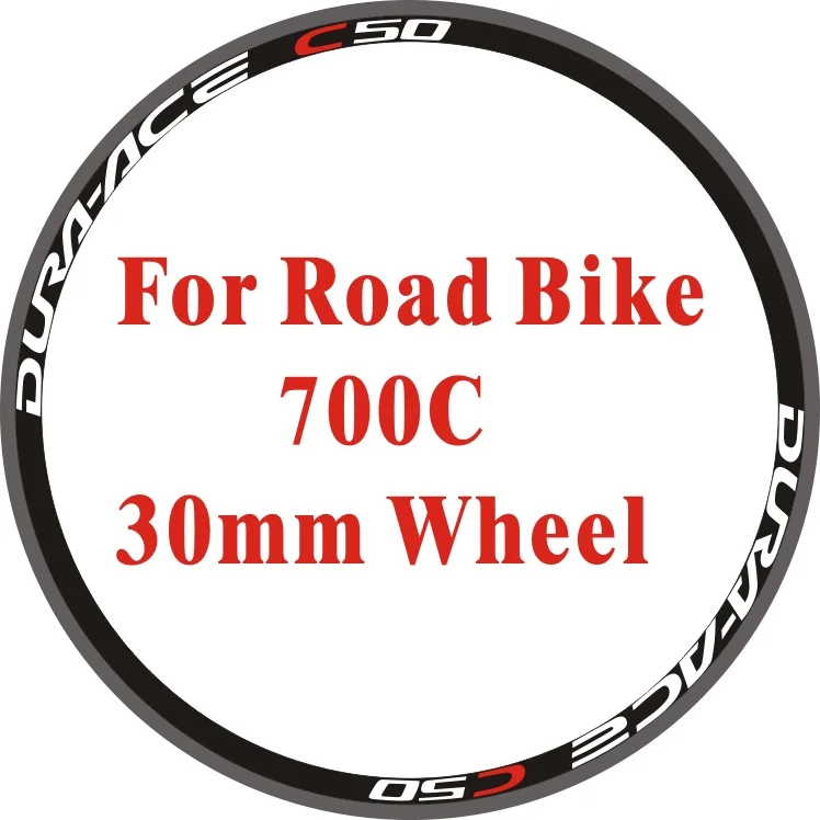2 колеса/Набор для шоссейного велосипеда 700c колеса наклейки обода бренд