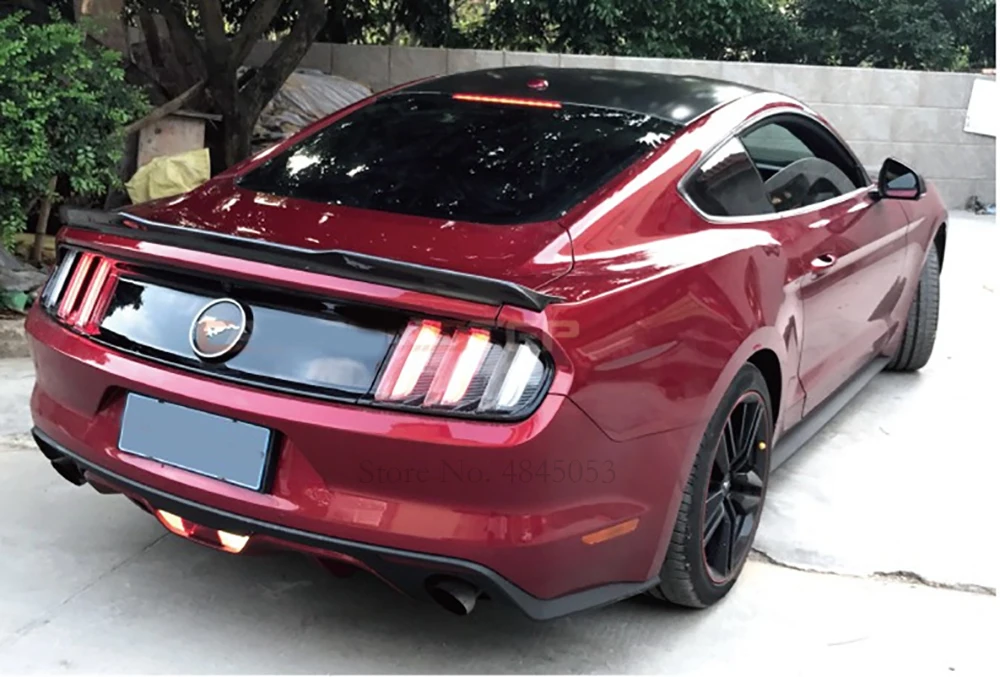 Подходит для Ford Mustang 2015-2018 высококачественный спойлер из углеродного волокна