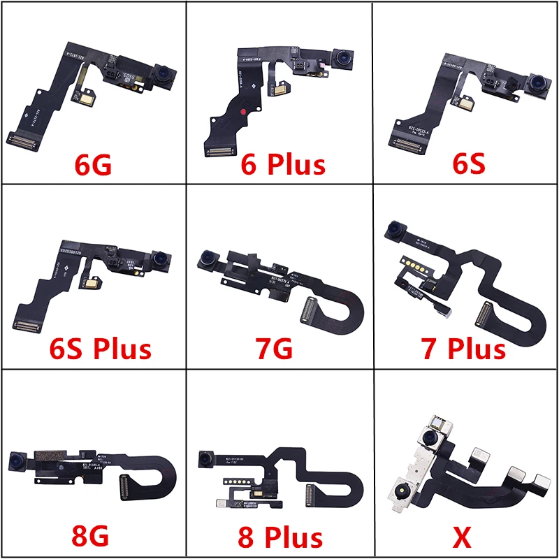 1 шт. AAA Качество для iPhone 6 6 Plus 6S 6S Plus 7 7 Plus 8 8 Plus Передняя камера Объектив правый датчик приближения гибкий кабель