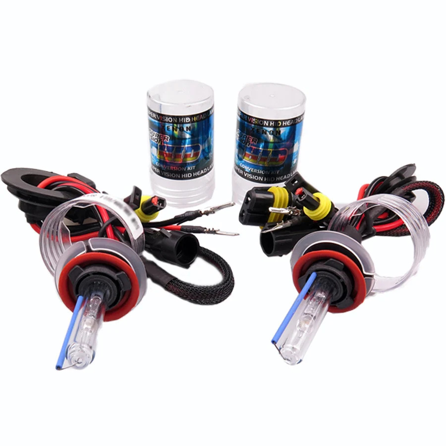 Ксеноновые лампы hid 2 шт. 35 Вт 55 12 В H1 H3 H7 H8 H9 H10 9005 9006 H27 ксеноновые 4300K 3000K 6000K