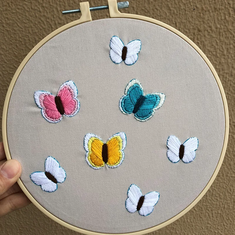 Ручная вышивка набор Вышивка Сделай Сам ручная работа Материал Упаковка 3d