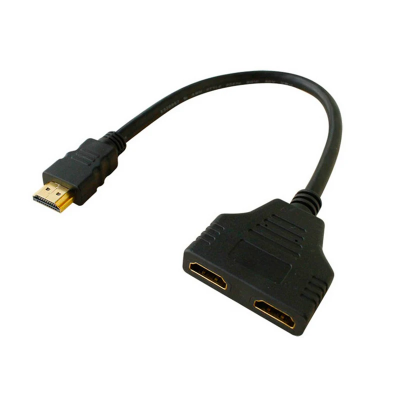 Адаптер разветвитель (штекер) HDMI (гнездо) 30 см|Кабели HDMI| |