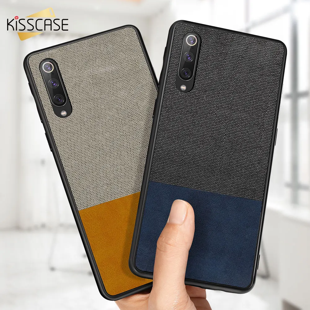Тканевый чехол KISSCASE для телефона Xiaomi Mi 9 SE 8 A2 Lite Redmi 5 Plus 5A S2 6A 6 Pro Note 7 кожаный мягкий