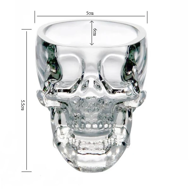 1 шт. черепа водки виски удара кубок насколько посуда главная Bar|glass guardrail|bar glass