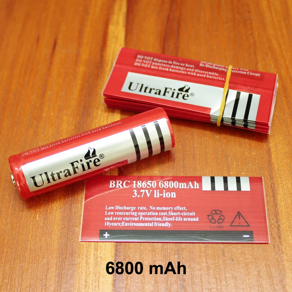 100pcs/lot Lithium Battery Special Pvc Heat Shrinkable Tube 18650 Insulation Shrink 3000mah 4200mah 6800mah
