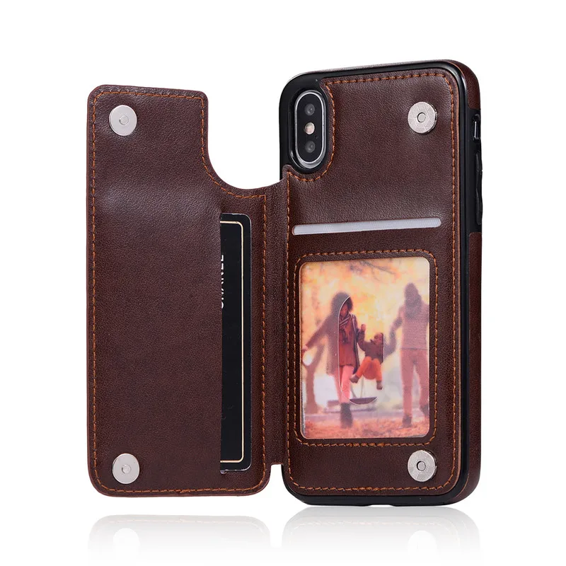 Tikitaka Butterfly Pattern Wallet Case For iPhone 7 8 Plus XR XS Max Magnet Leather Flip Cases For iPhoneX 7Plus 6 6S Plus Cover
