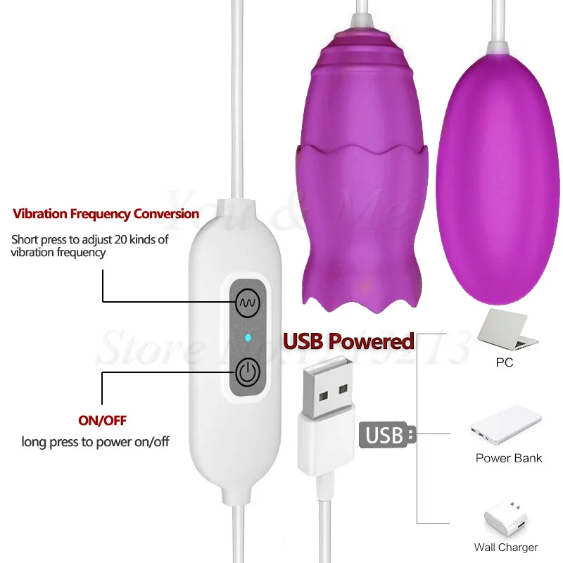 Всасывающее прыгающее яйцо 20 частоты грудь конфиденциальность язык вибратор